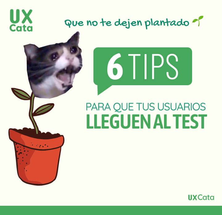 Que no te dejen plantado: 5 Tips para que tus usuarios lleguen al test