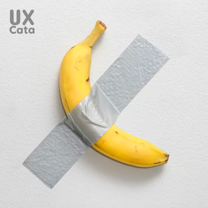 Reflexiones de Arte: La Banana de Cattelan