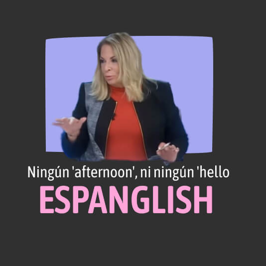 El espanglish laboral está fuera de control